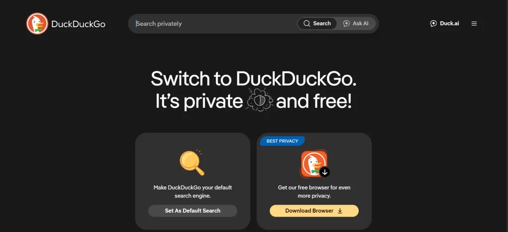 ad blocker software for chrome-duckduckgo