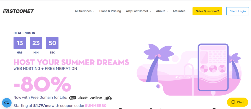 PHP Hosting Provider – FastComet