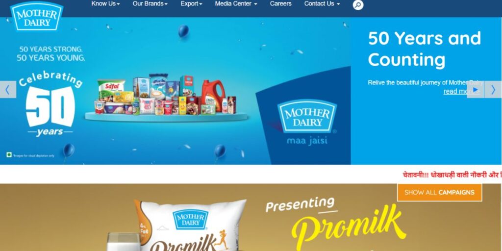 Food Companies in India