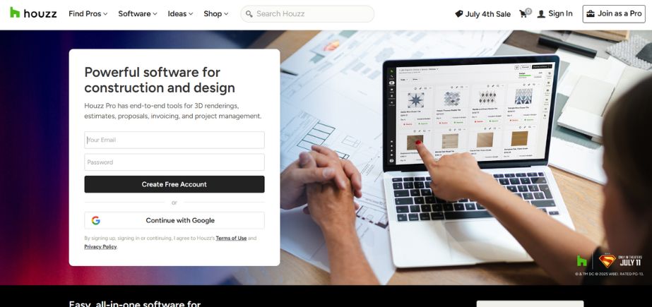 Houzz - Free Augmented Reality Software