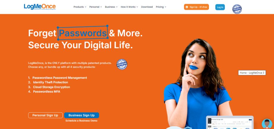 Password management tools - logmeonce