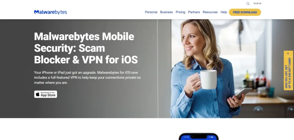 Antivirus For iPhone - Malwarebytes