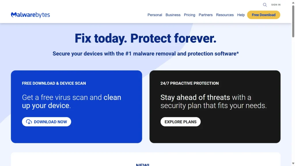 Antivirus Software for Windows 11 - Malwarebytes