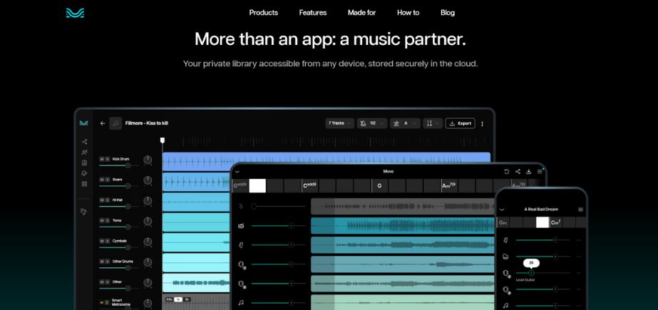 Moises - AI Music Generators