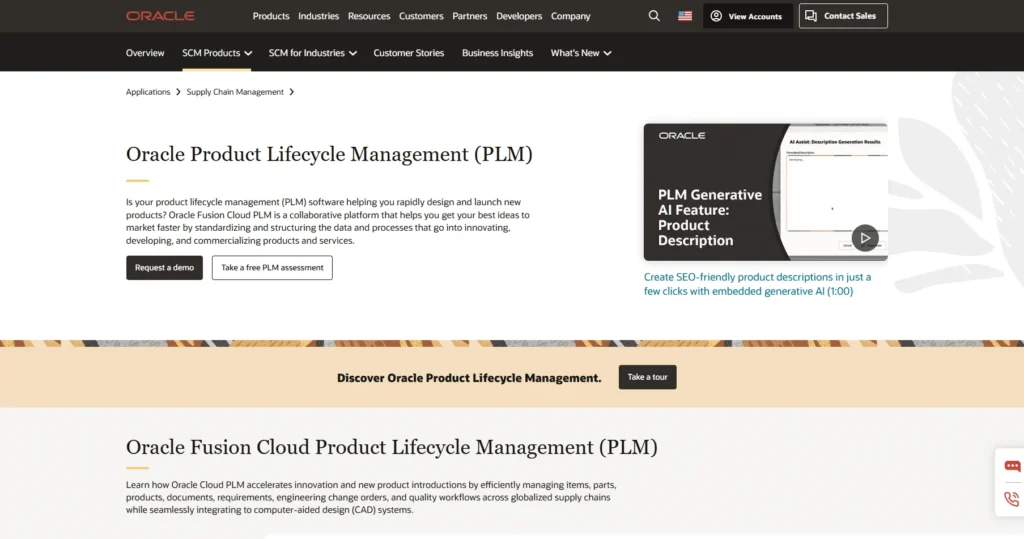 Oracle Agile PLM-Product Lifecycle Management Software