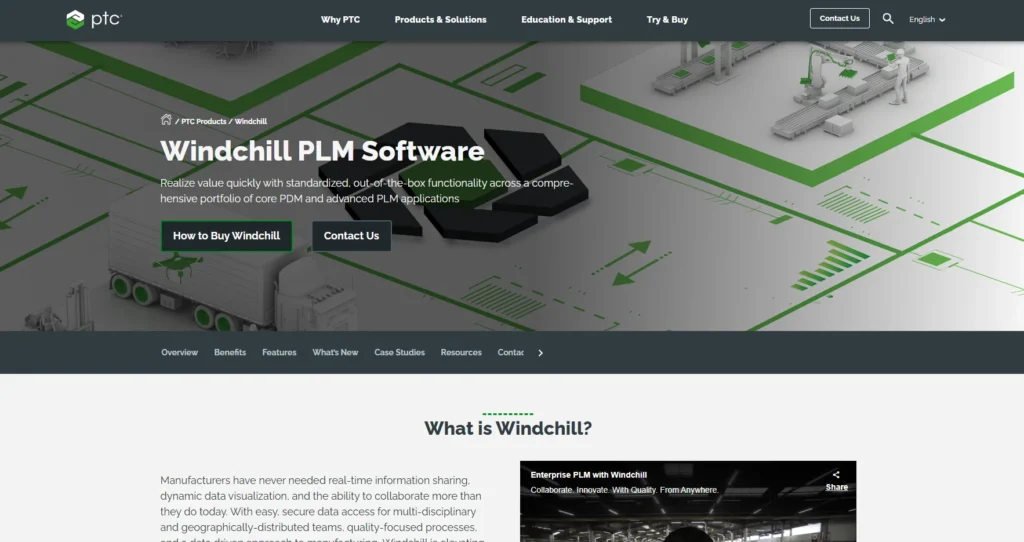 PTC Windchill-Product Lifecycle Management Software