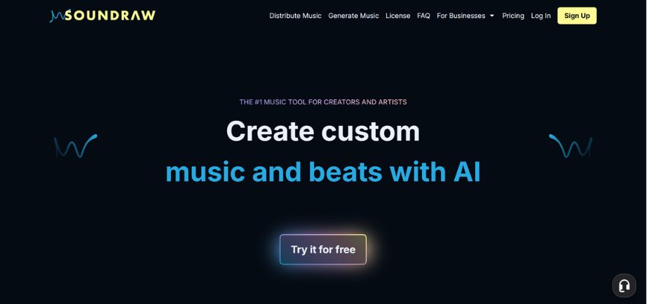 SOUNDRAW - AI Music Generators