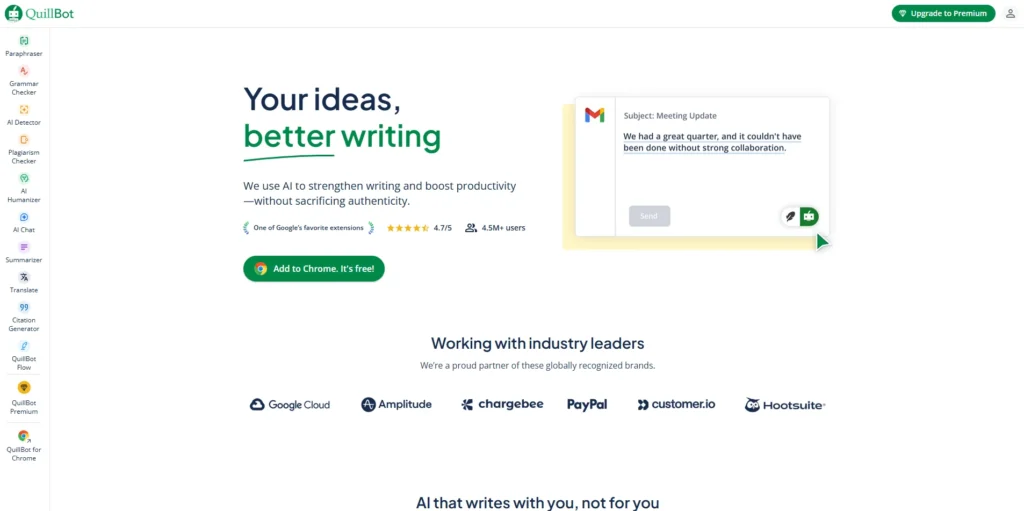 AI Text Generator - QuillBot