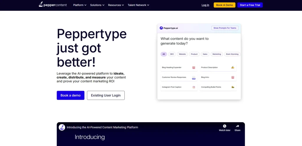 AI Text Generator - peppertype