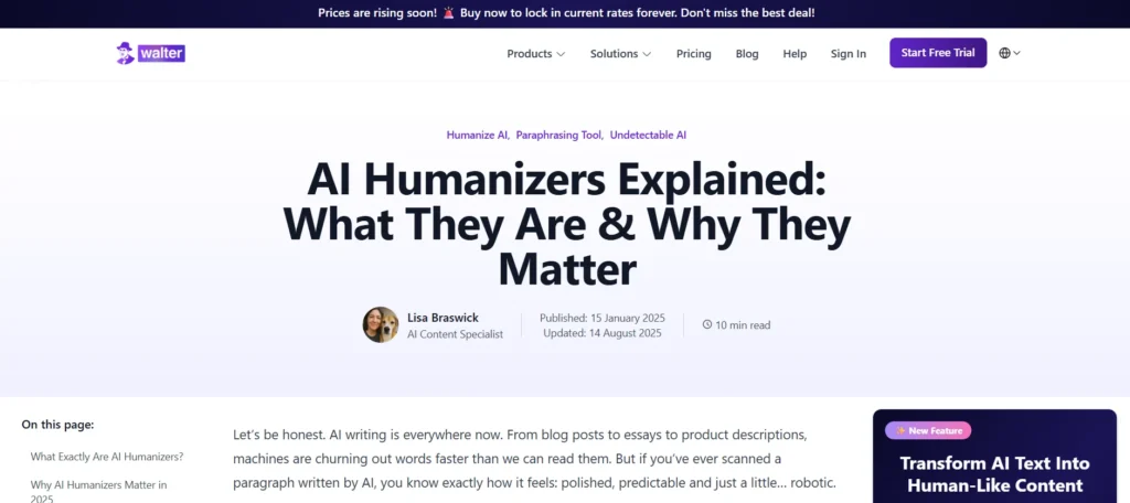 Walter Writes AI