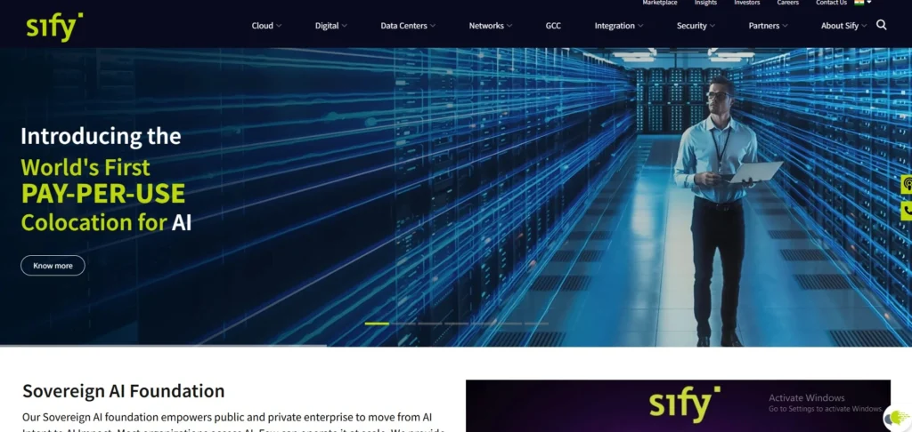 Cyber Security Company in India-Sify Techno​logies