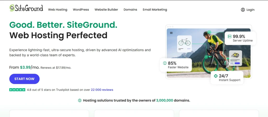 PHP Hosting Provider – SiteGround