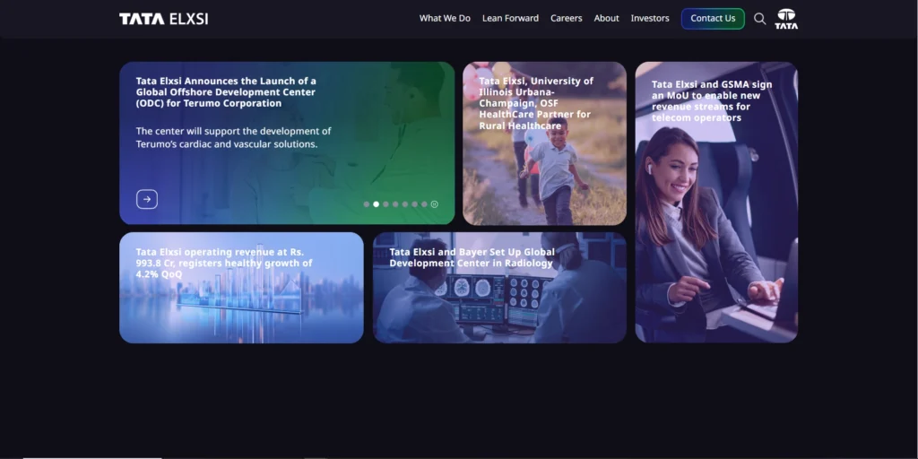 Software Companie in India-Tata Elxsi 