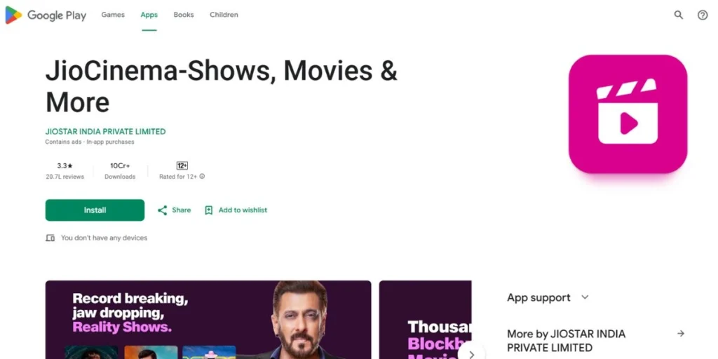 Trending Apps in India