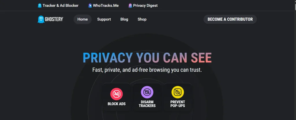 Ad Blocker Software for Chrome-ghostery