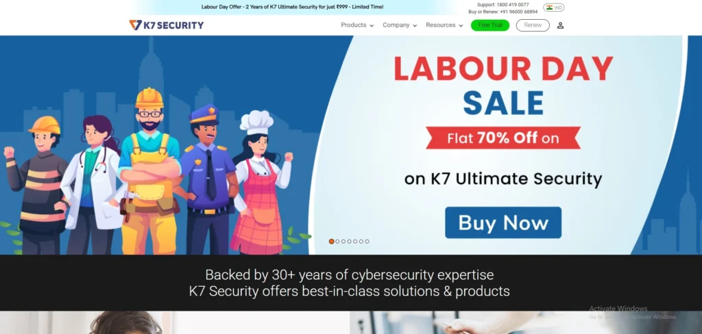 Cyber Security Company in India-K7 Computing