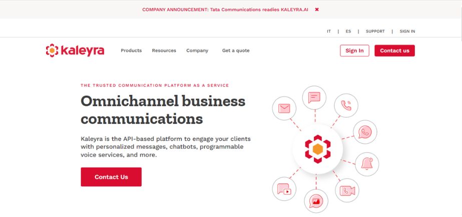 Communication Platforms as a Service - kaleyra