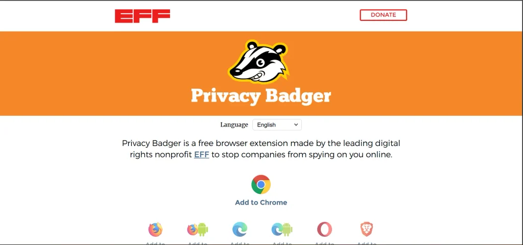Ad Blocker Software for Chrome-privacy badger
