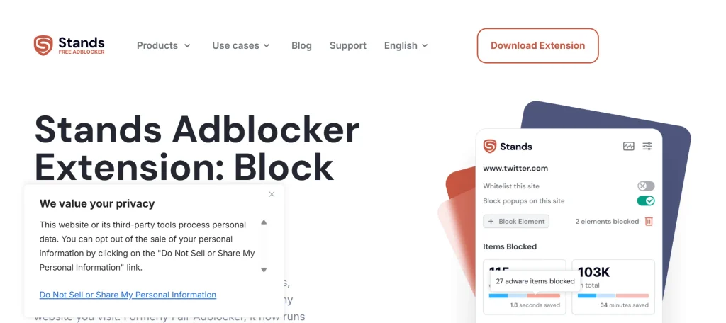 Ad Blocker Software for Chrome-stands adblocker