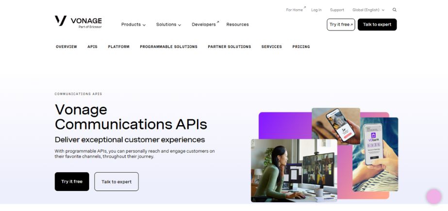 Communication Platforms as a Service - vonage