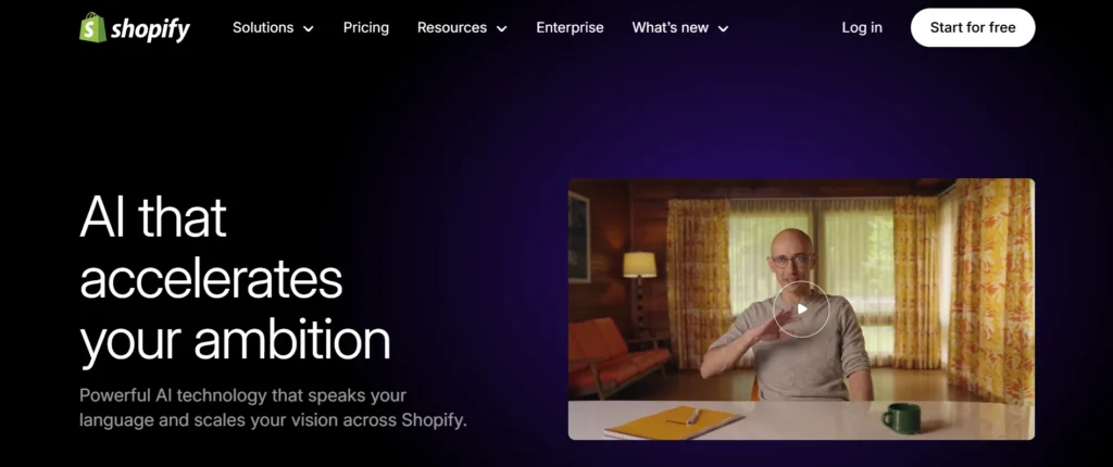AI Tools for E-commerce: – Shopify Sidekick
