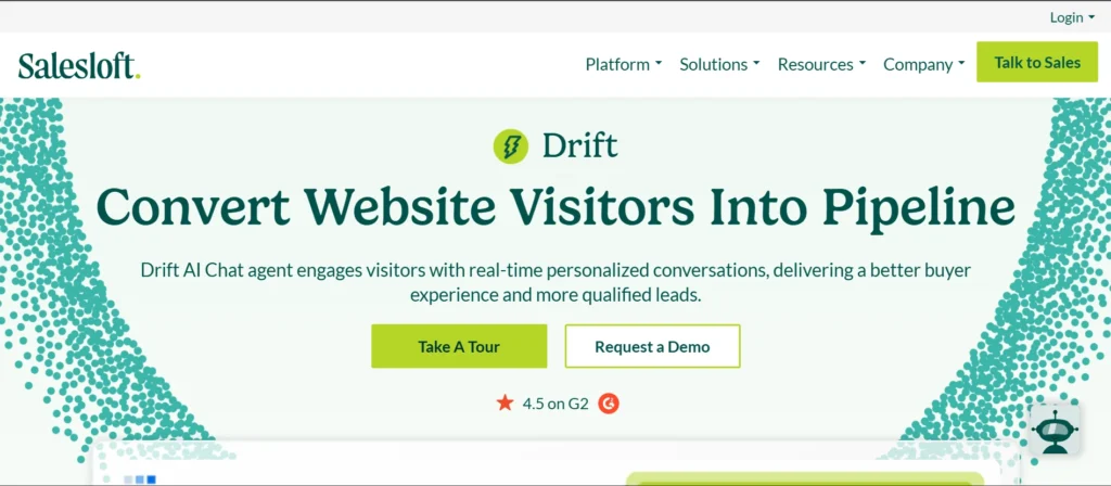 AI Tools for E-commerce: – Drift
