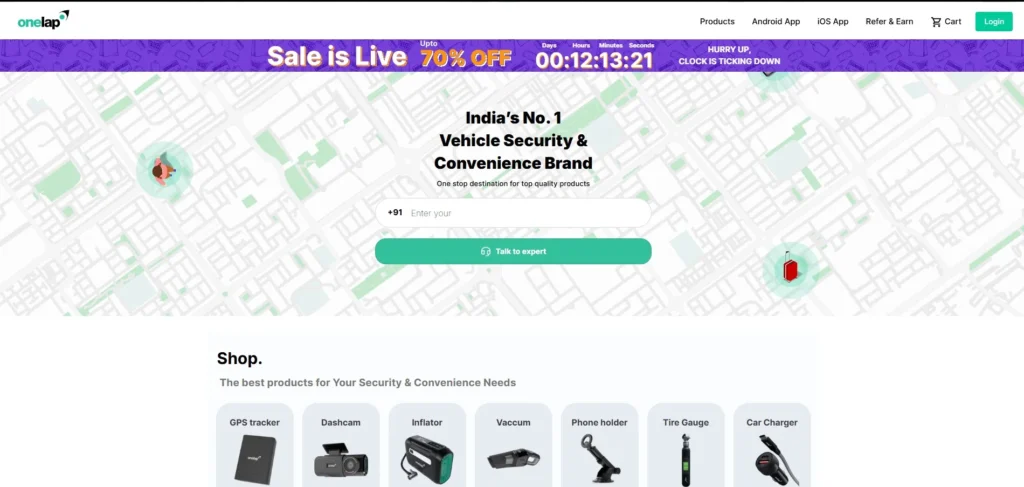 Onelap GPS Tracker-Vehicle GPS Trackers