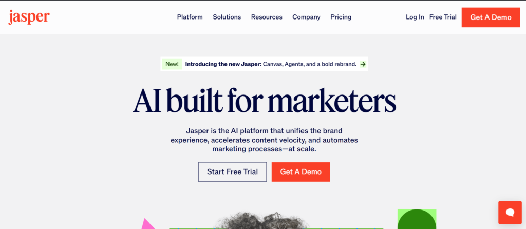 AI Tools for E-commerce: – Jasper AI
