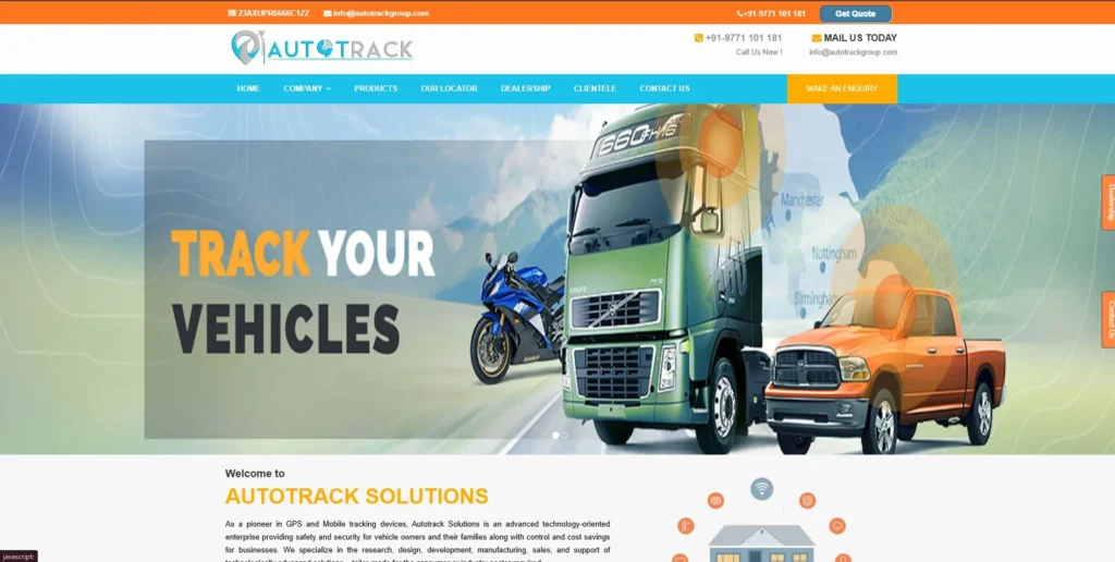AutoTrack GPS Handset-Vehicle GPS Trackers