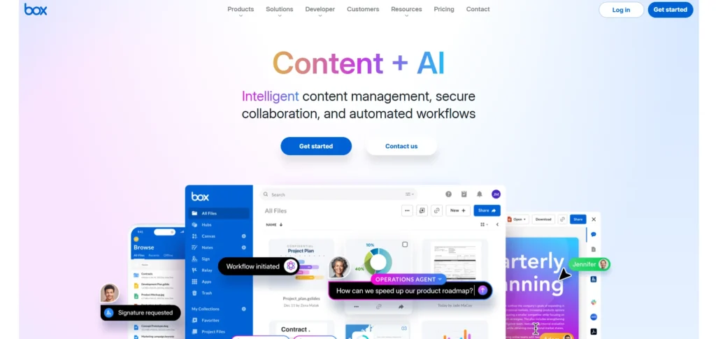Business Cloud Storage and File Sharing Provider - Box for Business