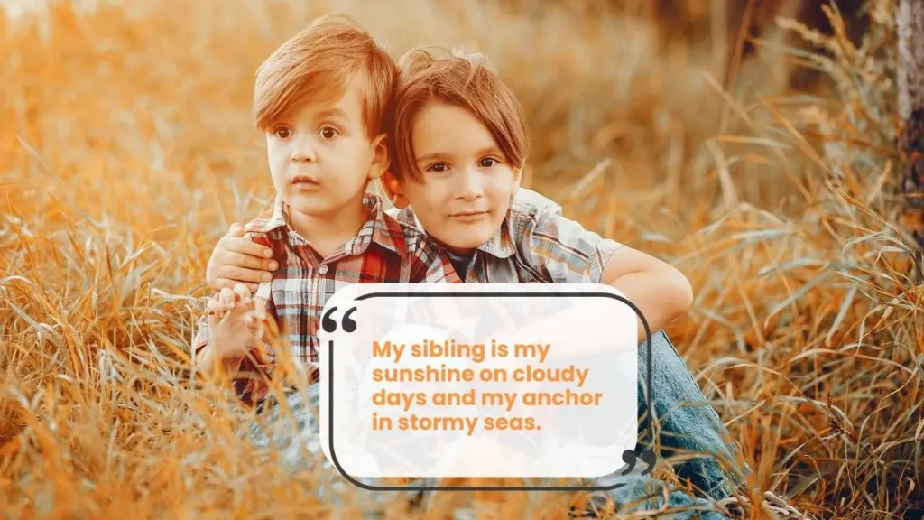 Brother Sister Captions for Instagram
