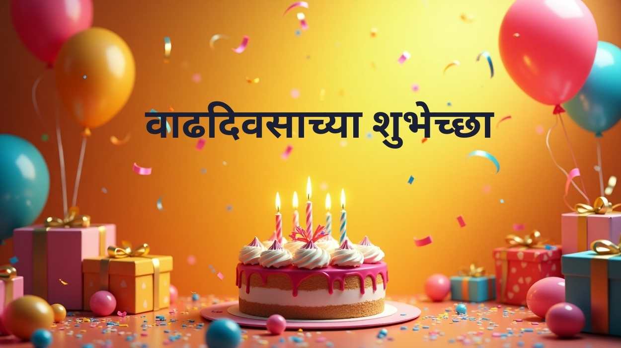 Happy Birthday Wishes in Marathi