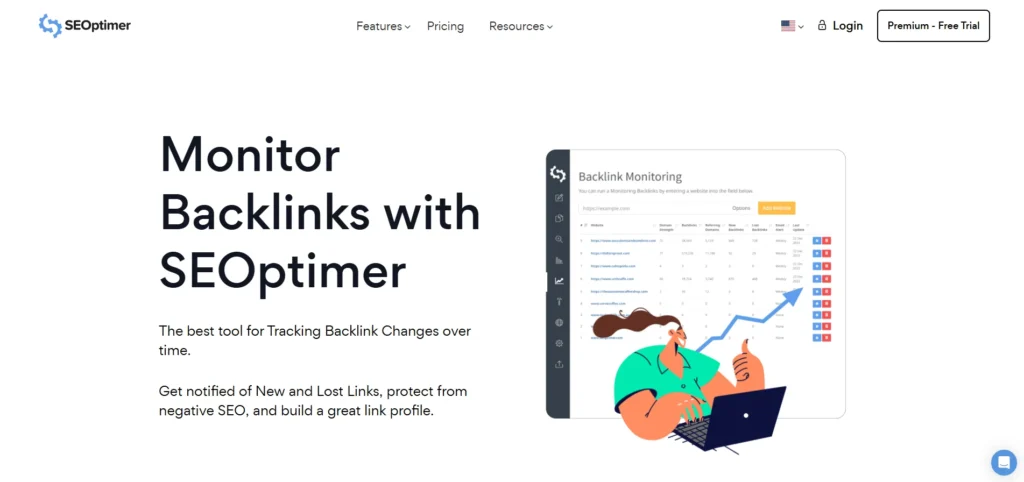 Backlink Monitoring Tool - Monitor Backlinks