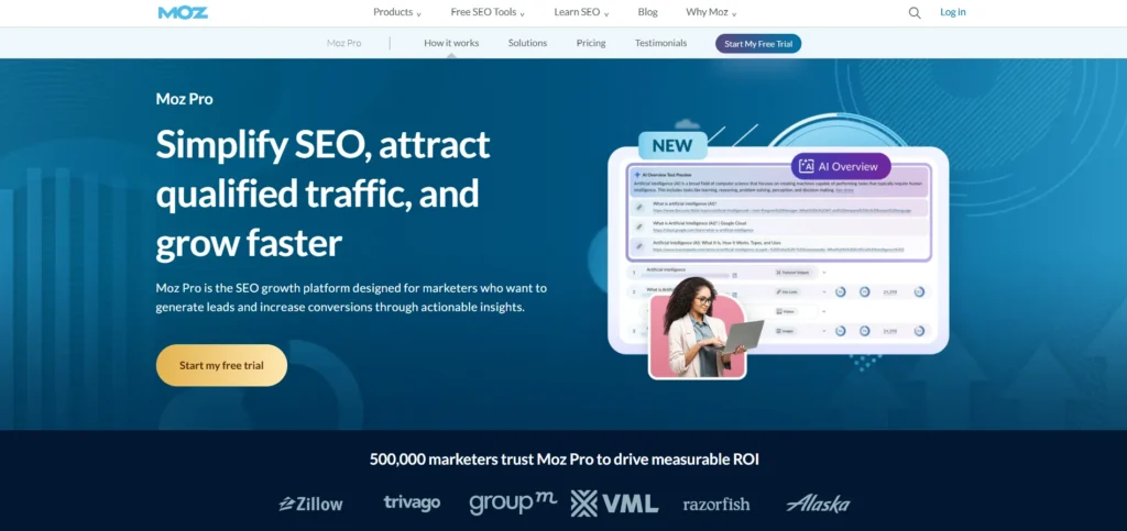 Backlink Monitoring Tool - Moz Pro