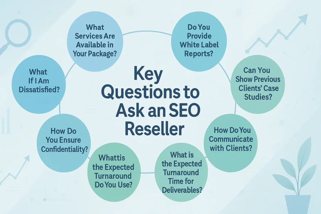 Questions to ask an SEO reseller