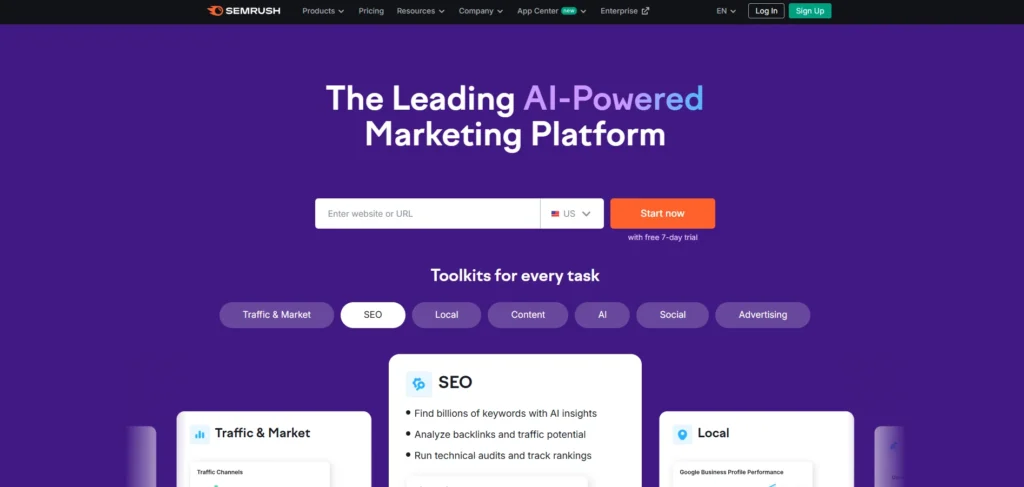 Backlink Monitoring Tool - SEMrush