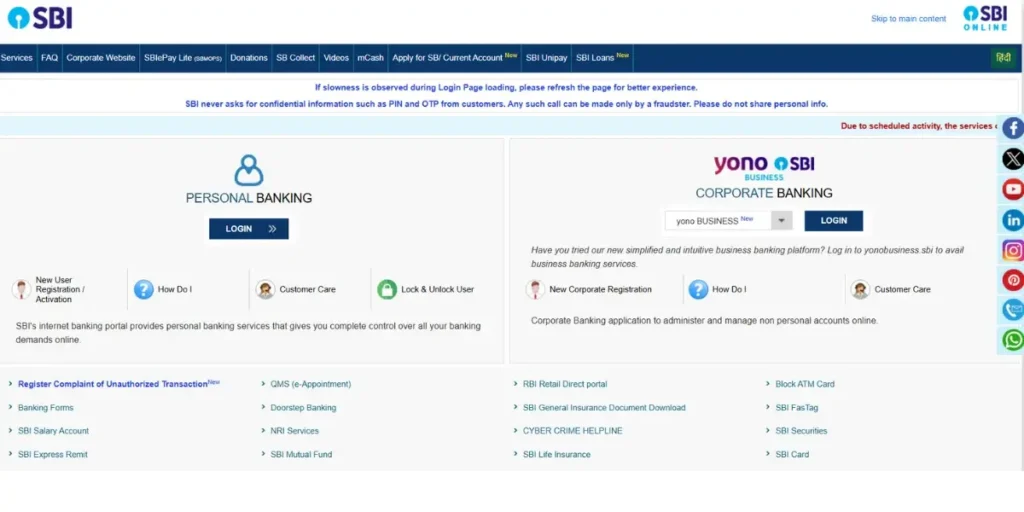 Govt Bank in India - State Bank of India