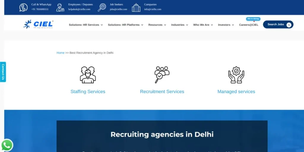 Recruitment Agencies in Bangalore