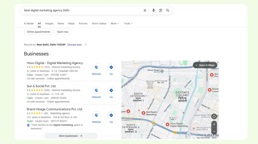 Business Listing Sites