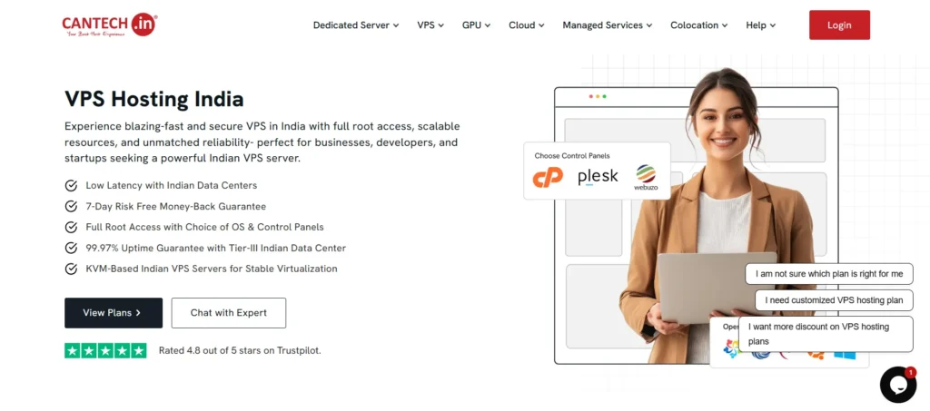 Cantech – Reliable VPS Hosting with Scalable Performance