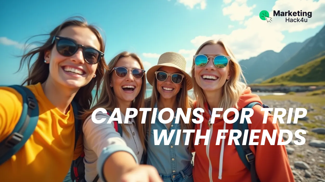 Captions for Trip With Friends