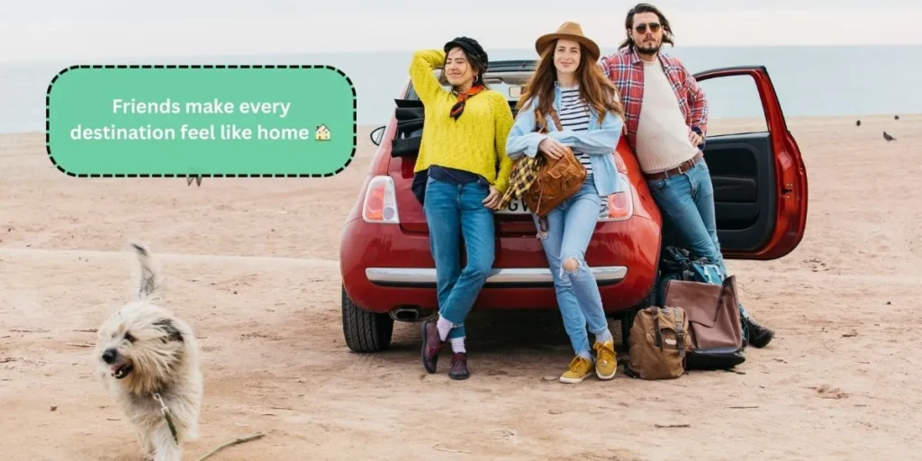 Captions for Trip With Friends