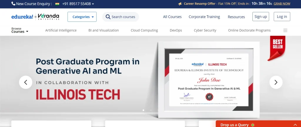 AI Courses in Delhi: Edureka