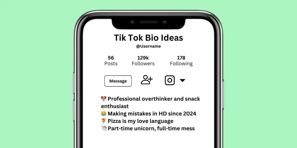 TikTok Bio Ideas