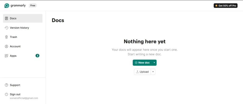 Grammarly - AI letter writting tool