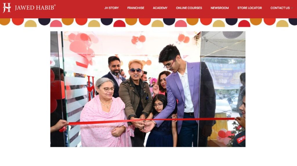 Jawed Habib Franchise Cost