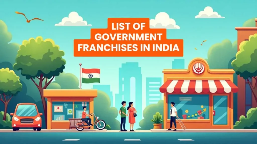 List of government franchises in India