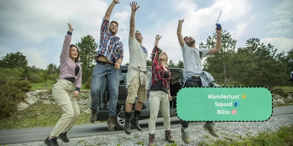Captions for Trip With Friends