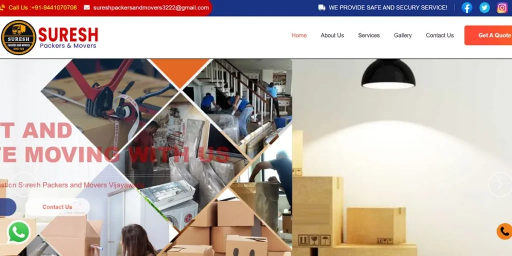 Packers and Movers in Salem