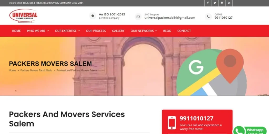 Packers and Movers in Salem